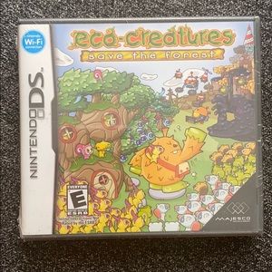 Nintendo Ds game “Eco-Creatures, save the forest”